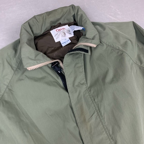 Orvis Other - Orvis Gore-Tex Jacket XL Green Hood Vintage Lined Needs Cleaning* Windbreaker